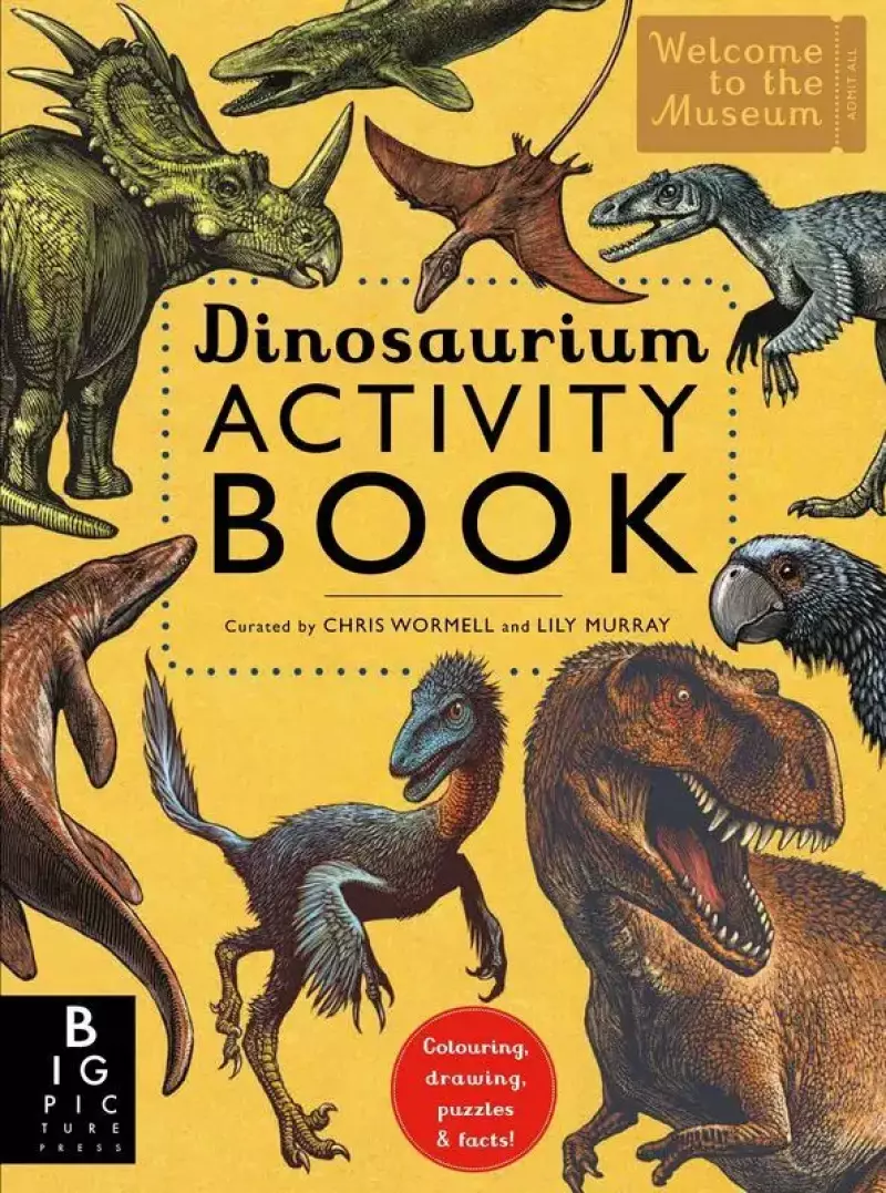 Dinosaurium Activity Book Dinosaurium Activity Book