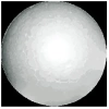 Kula styropianowa 10 cm - zdjęcie