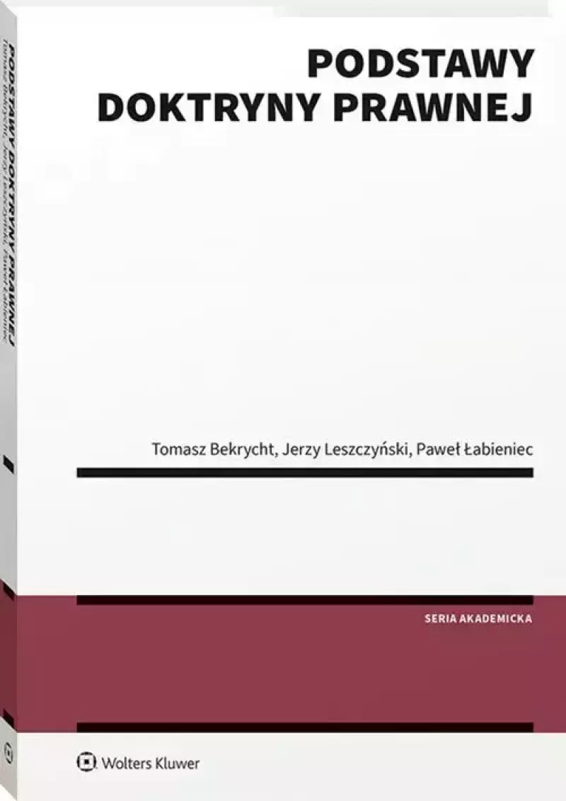 Podstawy doktryny prawnej Podstawy doktryny prawnej
