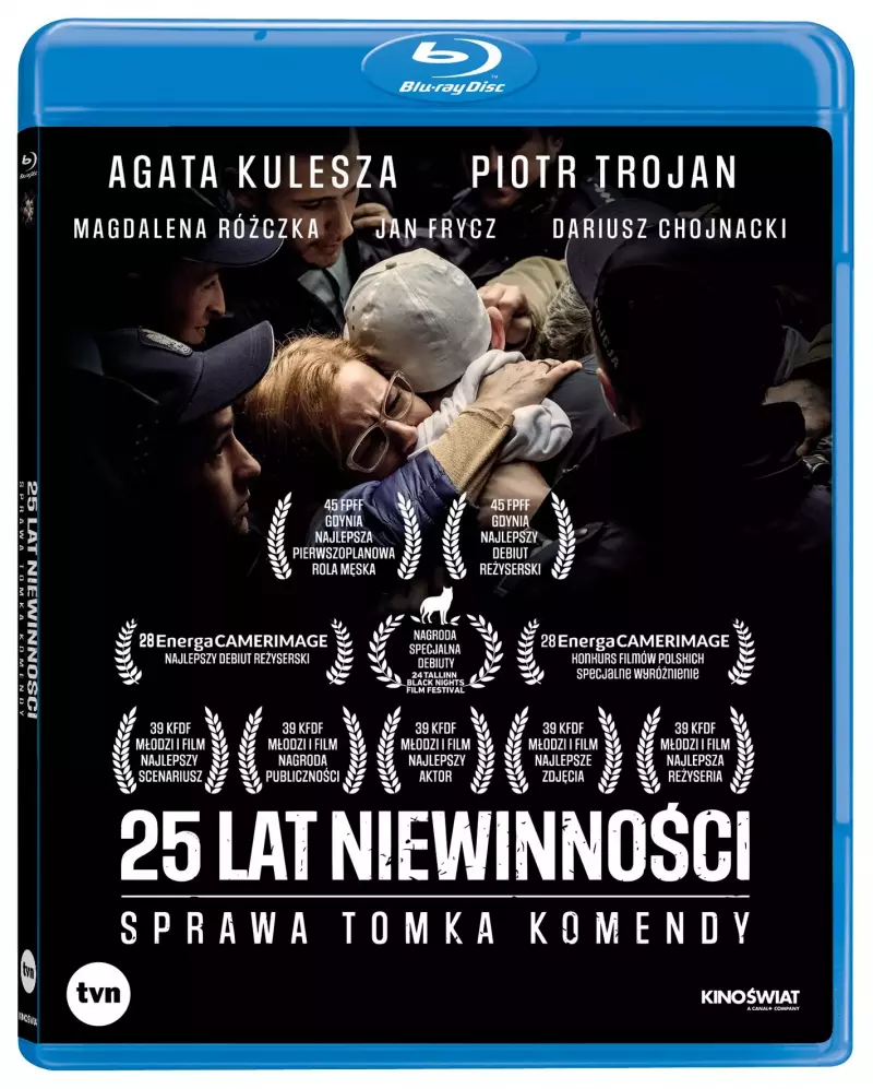 25 lat niewinności. Sprawa Tomka Komendy, Blu-ray 25 lat niewinności. Sprawa Tomka Komendy, Blu-ray