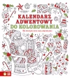 Kalendarz adwentowy do kolorowania - zdjęcie