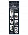 Zakładki magnetyczne. Stage and Screen (6 sztuk) - zdjęcie