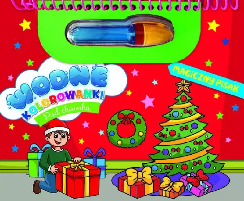 Wodne kolorowanki Pod choinką Wodne kolorowanki Pod choinką