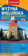 Wyżyna Wieluńska, Załęczański Park Krajobrazowy, Wieluń. Mapa 1:60 000 - zdjęcie