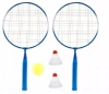 ZESTAW DO GRY badminton DWIE RAKIETKI + LOTKA - zdjęcie