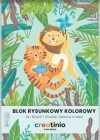 Blok rysunkowy Creatinio A4 10 Kolorowych kartek - zdjęcie