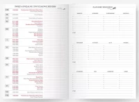 Kalendarz Pedagoga A5 2025-2026 Salsa, stokrotka, zdjęcie 4
