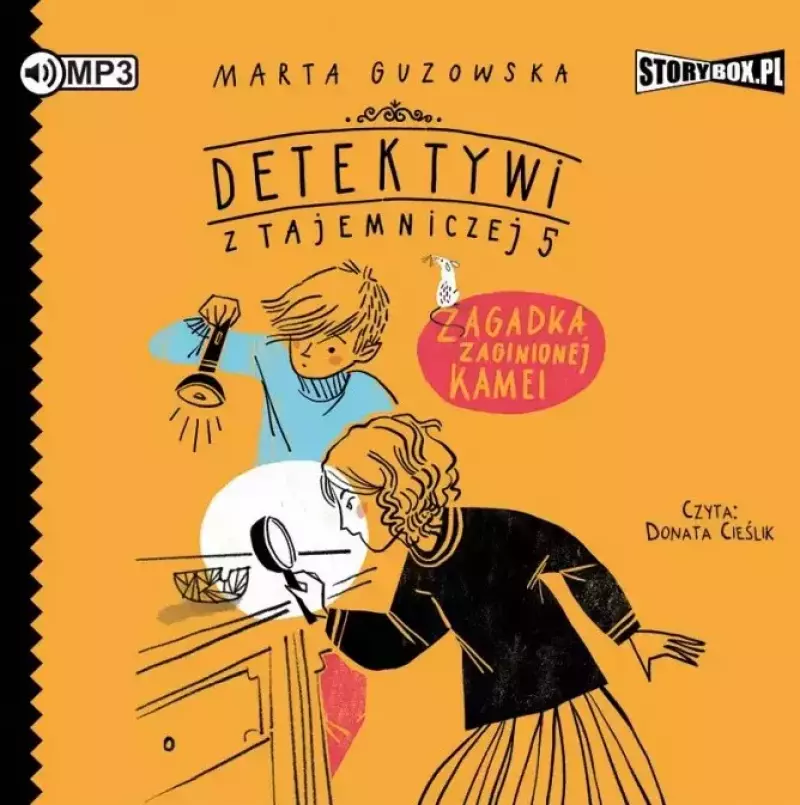 Detektywi z Tajemniczej 5. Tom 1. Zagadka zaginionej kamei. Audiobook Detektywi z Tajemniczej 5. Tom 1. Zagadka zaginionej kamei. Audiobook