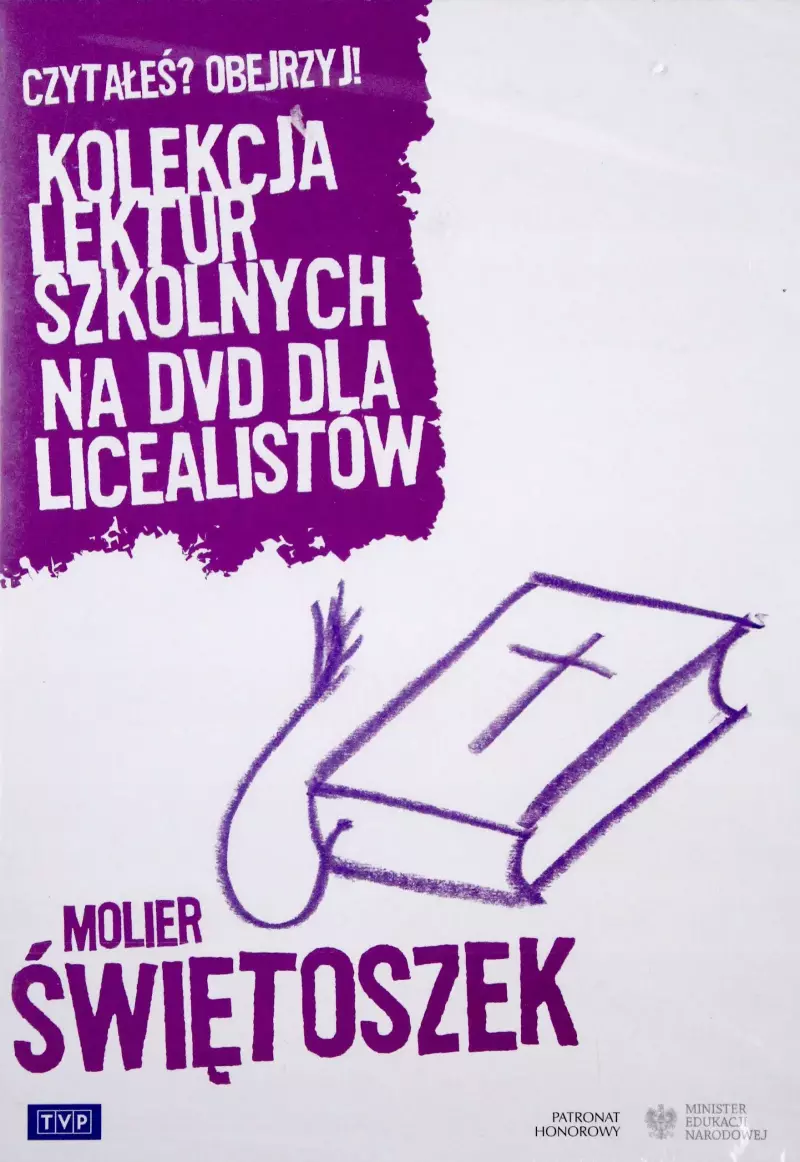 Kolekcja lektur szkolnych. Świętoszek, płyta DVD Kolekcja lektur szkolnych. Świętoszek, płyta DVD