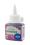 Slime. Barwnik niebieski - zdjęcie