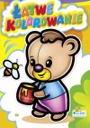 Łatwe kolorowanie. Miś - zdjęcie