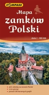 Mapa zamków Polski 1:900 000 - zdjęcie