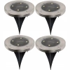 Lampa Solarna 4 LED Smd do Wbicia w Podłoże KPL.4SZT - zdjęcie