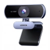 Kamera internetowa UGREEN 15728 1080p (srebrna) - zdjęcie