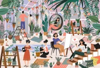 Puzzle 1500 elementów. Botanic Vibes, zdjęcie 2