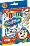 Kredki drewniane Bambino (12 kolorów) - zdjęcie