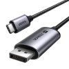 Kabel UGREEN CM556 USB-C-DisplayPort 1m (czarny) - zdjęcie