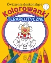 Kolorowanki terapeutyczne. Ćwiczenia doskonalące. 3-5 lat (z pajacykiem) - zdjęcie