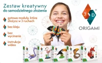 Origami 3D. Kobra (360 elementów), zdjęcie 2
