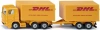 Ciężarówka z przyczepą firmy DHL - zdjęcie