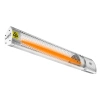 Promiennik 2000W, IP55, element grzejny golden halogen lamp, pilot, regulacja mocy 2 poziomy - zdjęcie