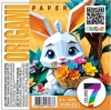 Papier do origami 100x100 35 arkuszy 80g/m2 Królik - zdjęcie