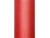 Tiul gładki czerwony 0,3x9m - zdjęcie