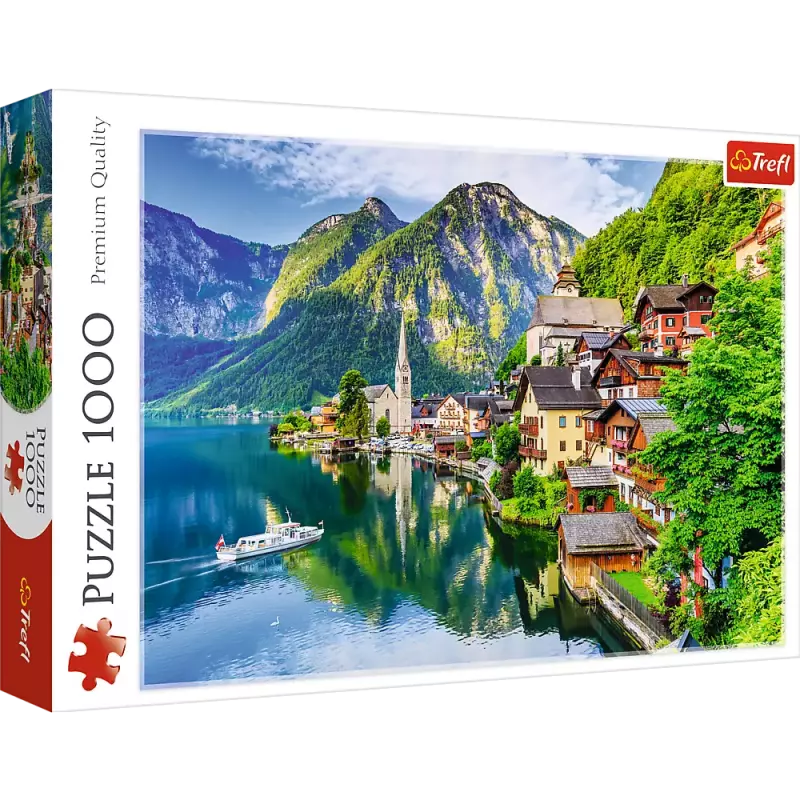 Puzzle 1000 elementów. Hallstatt, Austria