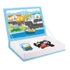 Książka magnetyczna puzzle pojazdy SP85300 53006 - zdjęcie