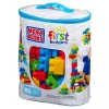 Mega Bloks. CYP72 First Builders. Klocki w niebieskiej torbie, 80 elementów - zdjęcie