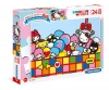 Puzzle maxi 24 elementy. Supercolor. Hello Kity - zdjęcie
