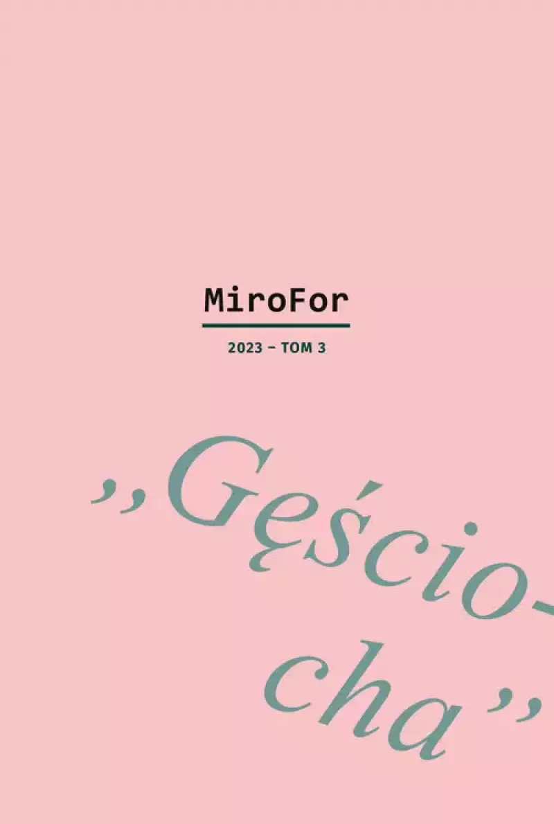 MiroFor 2023 Tom 3 MiroFor 2023 Tom 3