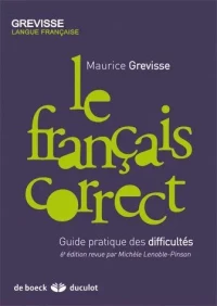 Le francais correct. Guide pratique des difficultes., zdjęcie 2