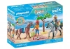 Zestaw figurek Horses 71470 Wycieczka konna na plażę z Amelią i Benem - zdjęcie