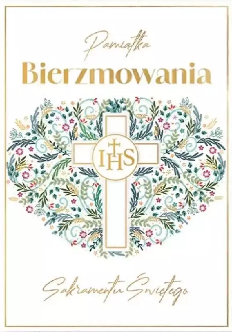Karnet A5 Bierzmowanie. Krzyż Karnet A5 Bierzmowanie. Krzyż