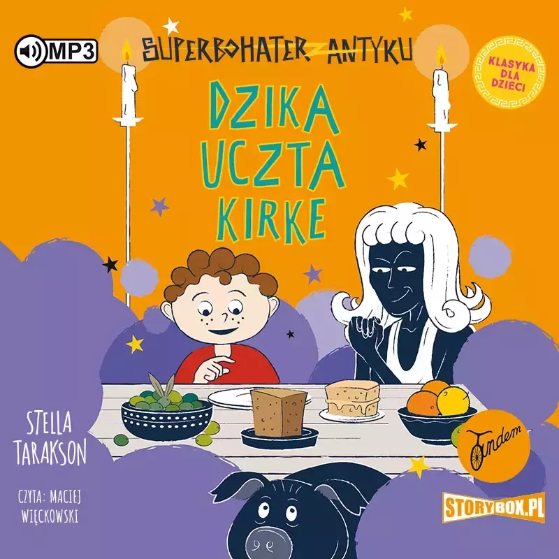 Superbohater z antyku. Tom 7. Dzika uczta Kirke. Audiobook Superbohater z antyku. Tom 7. Dzika uczta Kirke. Audiobook