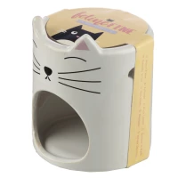Kominek - podgrzewacz do olejków - Kot Feline, zdjęcie 5
