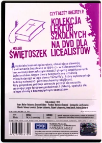 Kolekcja lektur szkolnych. Świętoszek, płyta DVD, zdjęcie 4
