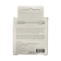 Adapter Samsung GP-TGU023AE DAC USB-C do mini jack 3.5mm - biały, zdjęcie 3