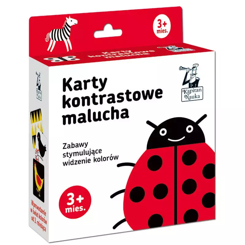 Karty kontrastowe malucha. 3+ miesięcy Karty kontrastowe malucha. 3+ miesięcy