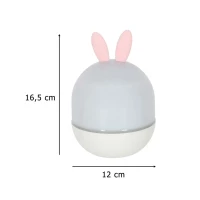 Lampka nocna projektor gwiazd LED USB obrotowy 6 motywów pilot królik, zdjęcie 15