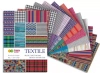 Blok A4/15K z motywami Textile 80g HAPPY COLOR - zdjęcie