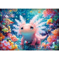 Puzzle 500 elementów. Aksolotl, zdjęcie 2