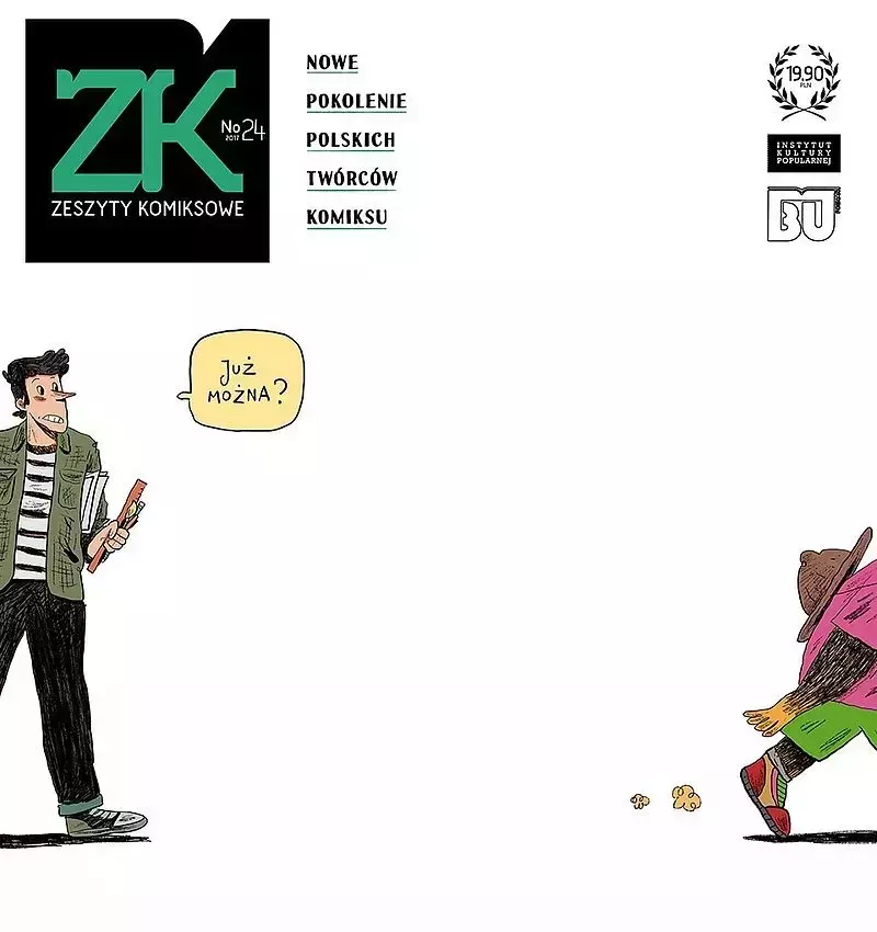 Zeszyty Komiksowe nr 24: Nowe pokolenie polskich twórców komiksu Zeszyty Komiksowe nr 24: Nowe pokolenie polskich twórców komiksu