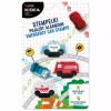 Stempelki Pojazdy alarmowe 3szt. KIDEA - zdjęcie