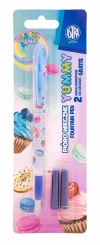 Pióro wieczne młodzieżowe Astra Pastel Line + 2 naboje atramentowe 1szt.mix - zdjęcie