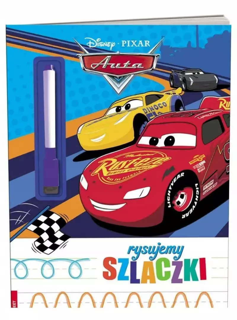Disney Auta. Rysujemy szlaczki Disney Auta. Rysujemy szlaczki