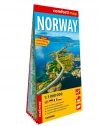 Norwegia. Laminowana mapa samochodowo-turystyczna, 1:1 000 000 - zdjęcie