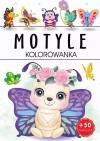 Motyle kolorowanka - zdjęcie