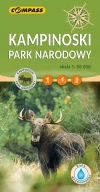 Kampinoski Park Narodowy mapa laminowana - zdjęcie